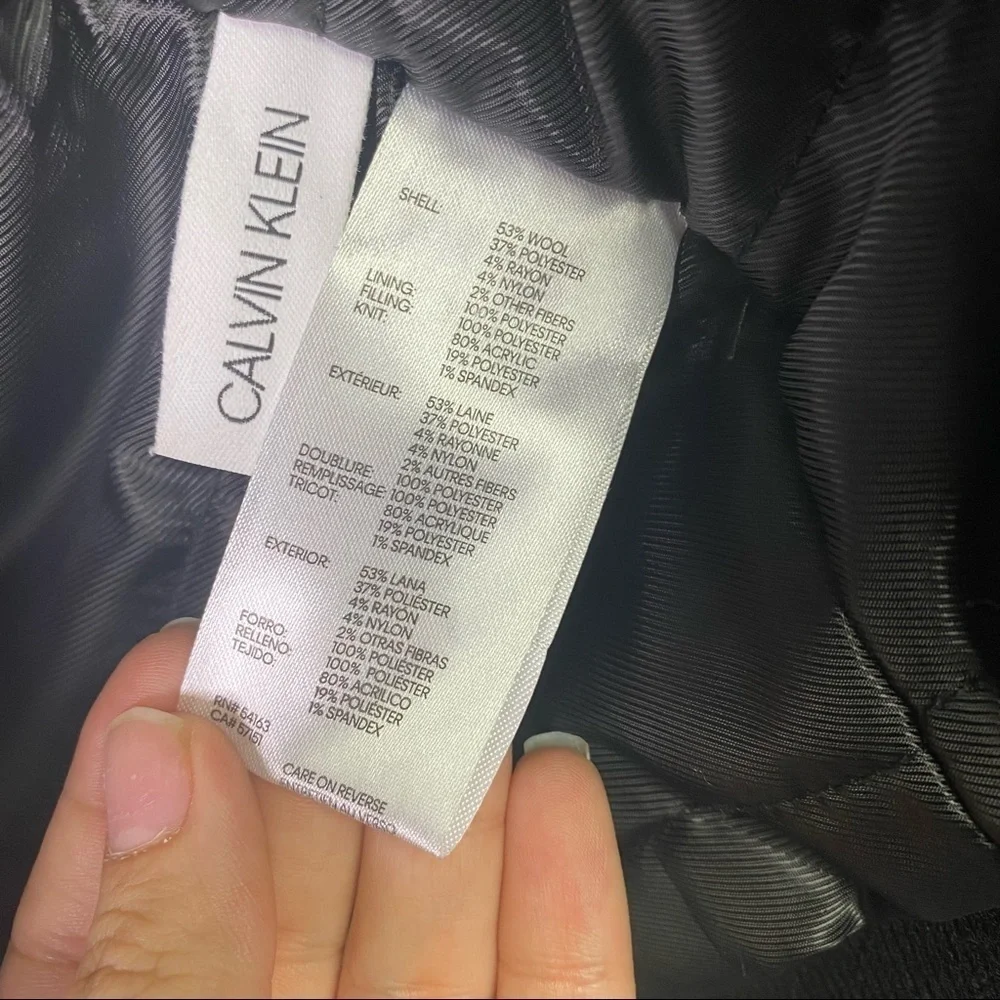 Calvin Klein‎ wool blend jacket